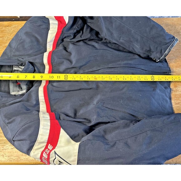 Dainese Men's Motorcycle Riding Jacket Size 52 Shoulder Elbow Protection - Picture 13 of 13